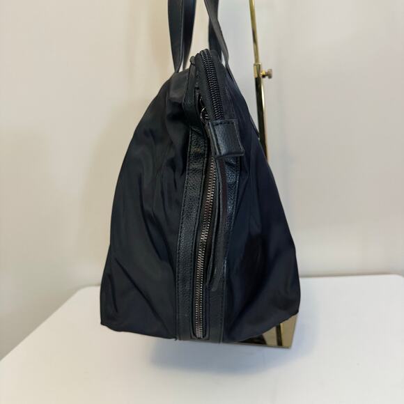 Botkier NY Bond Shoulder Tote Bag Black Work Office Classic Purse Vegan Leather - Picture 7 of 8